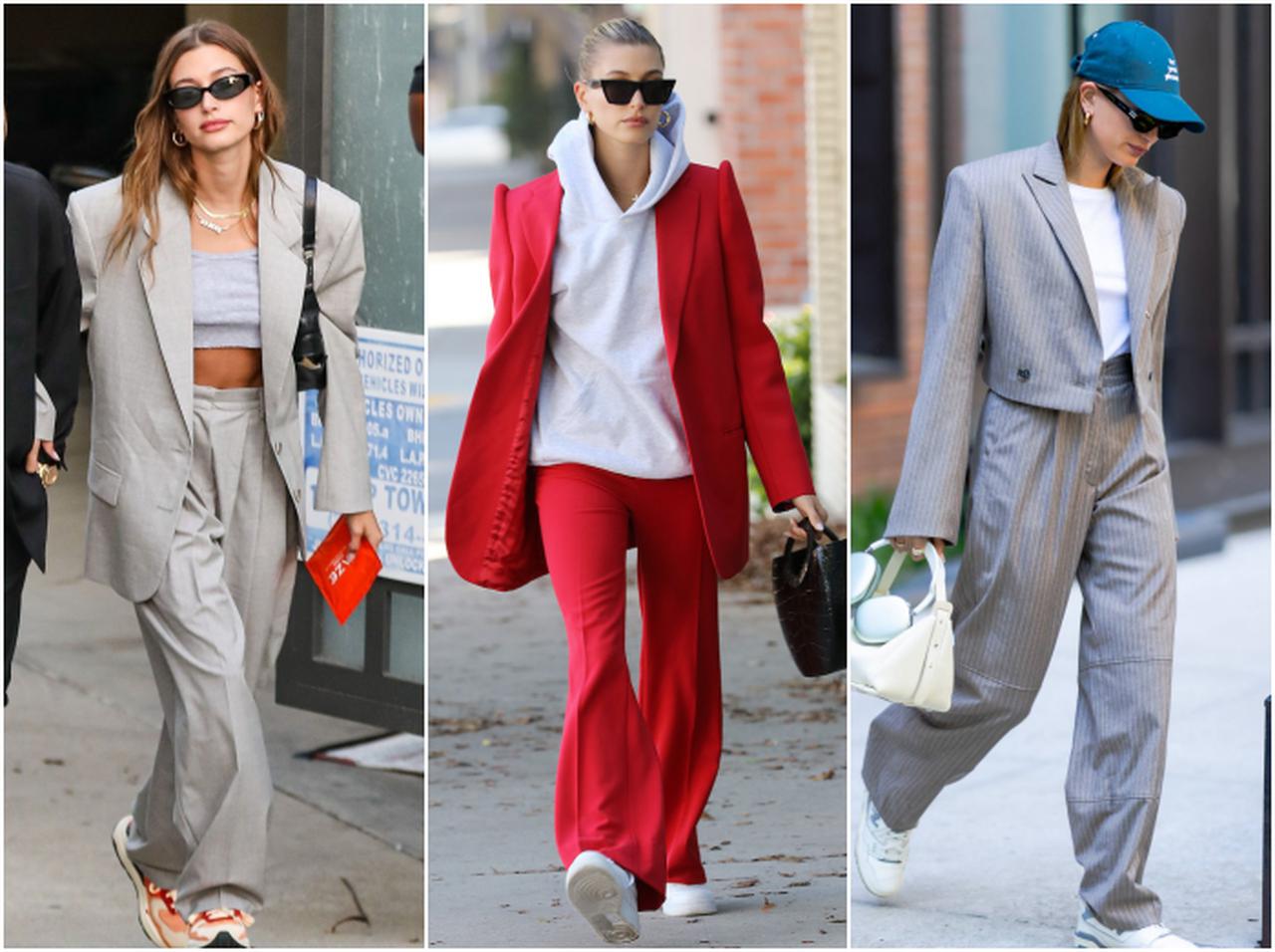 ヘイリー・ビーバーに学ぶ「ストリートスーツ」の着こなし3選