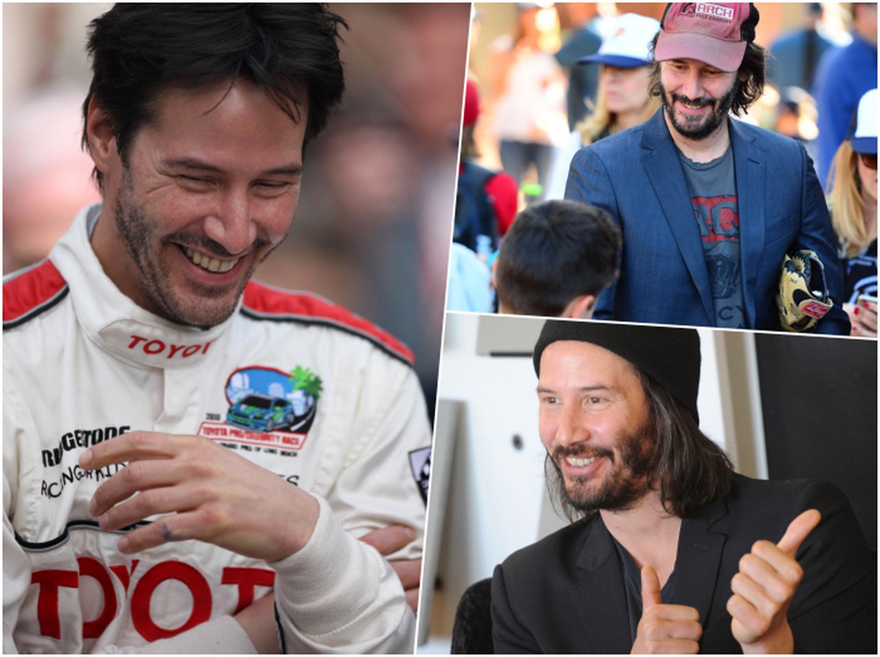 キアヌ・リーブスの「はにかみ笑顔」が癒しの極み【写真特集】