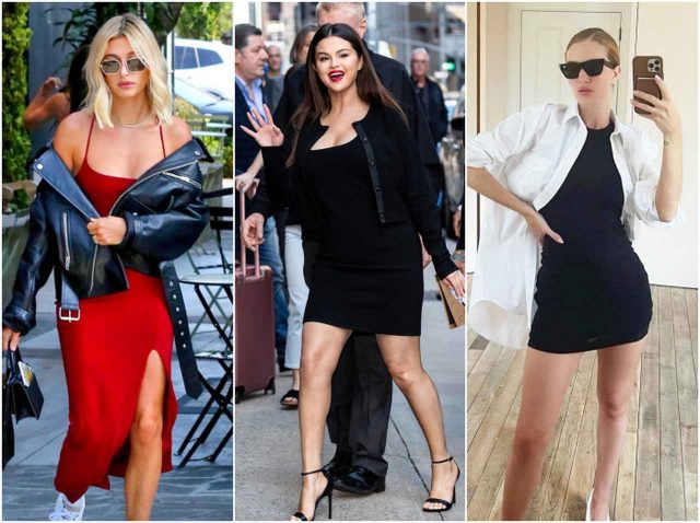 流行中の「キャミ＆タンクワンピ」の最旬秋コーデ！ヘイリー、セレーナたちが夢中