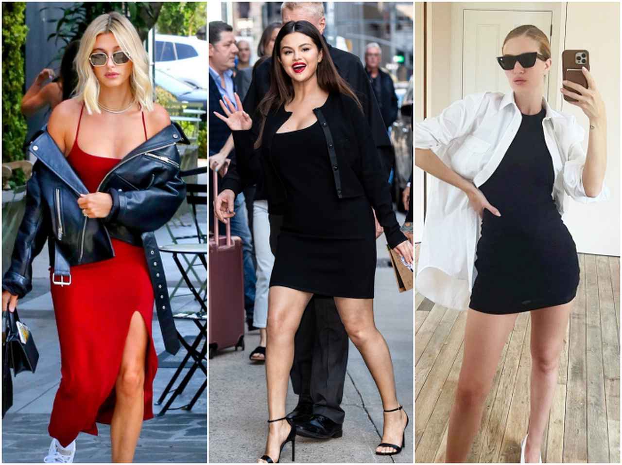 流行中の「キャミ＆タンクワンピ」の最旬秋コーデ！ヘイリー、セレーナたちが夢中