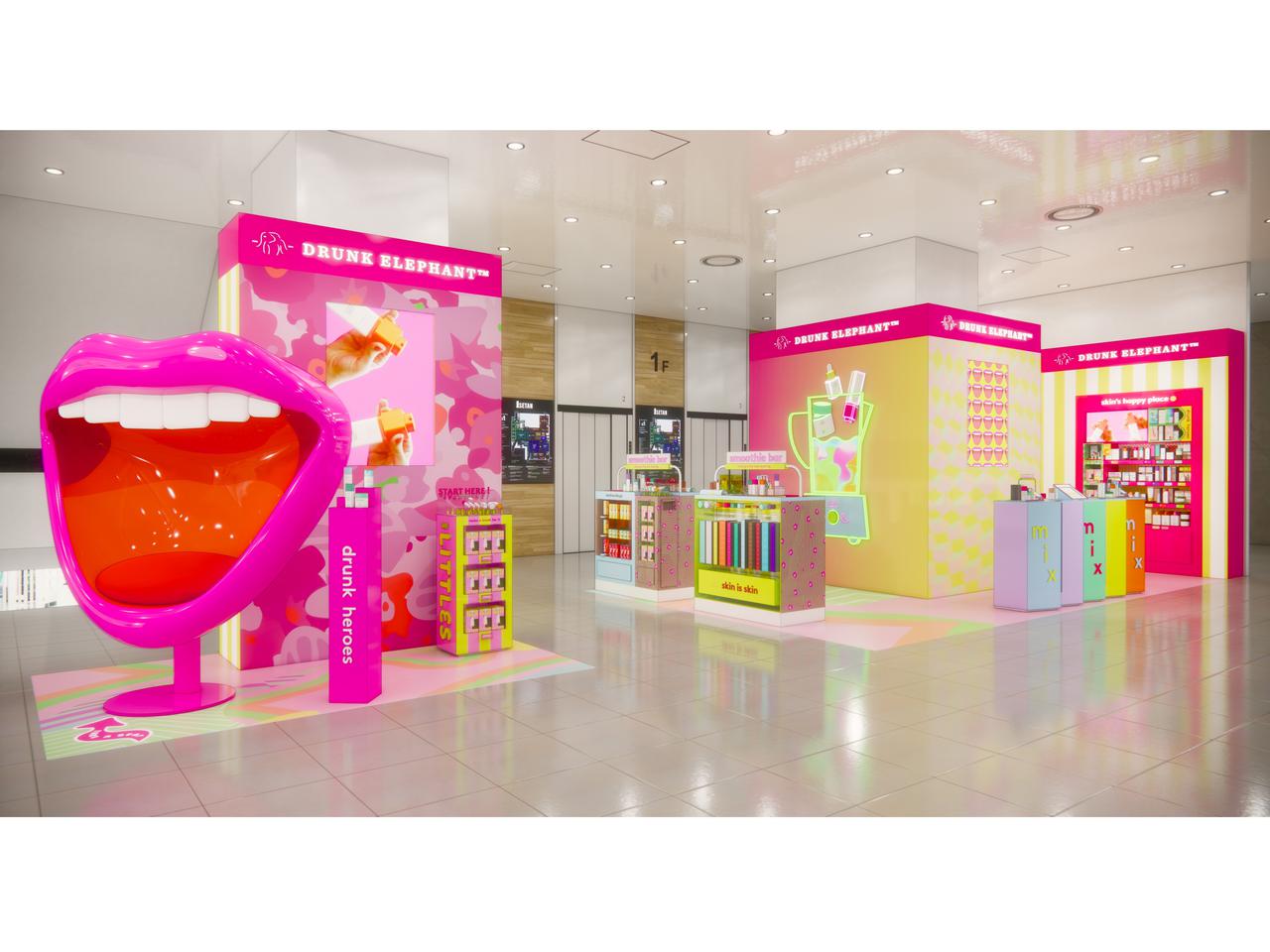 ドランク エレファント、“手のひらスムージー”が体験できる日本初のポップアップショップを開催