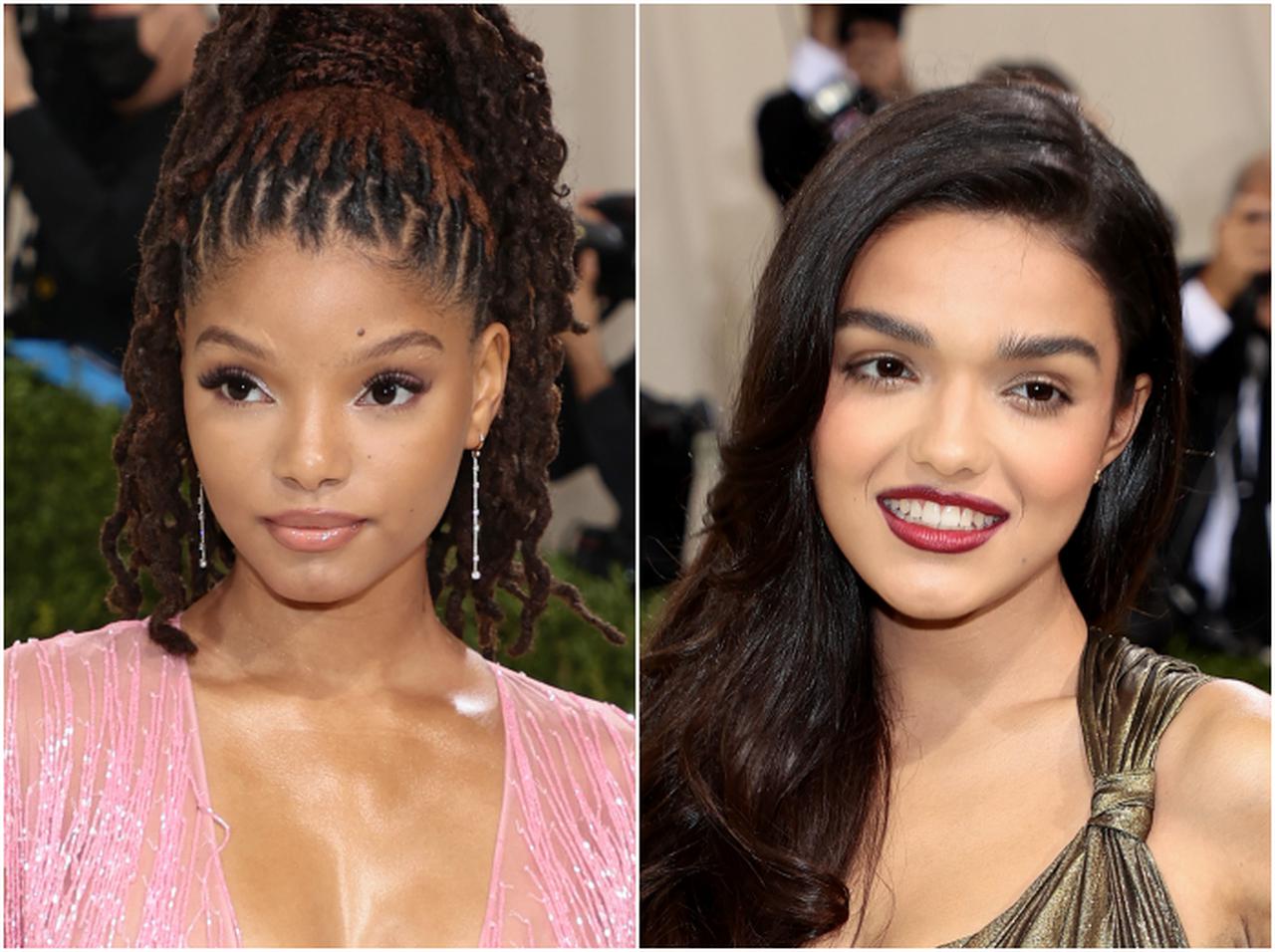 実写版アリエルと白雪姫のツーショット!『リトル・マーメイド』ハリーと『白雪姫』レイチェルがメットガラで対面