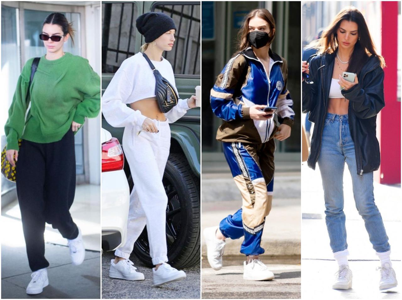 ナイキ「エアフォース1」が不動の人気!セレブたちの秋スニーカーコーデ