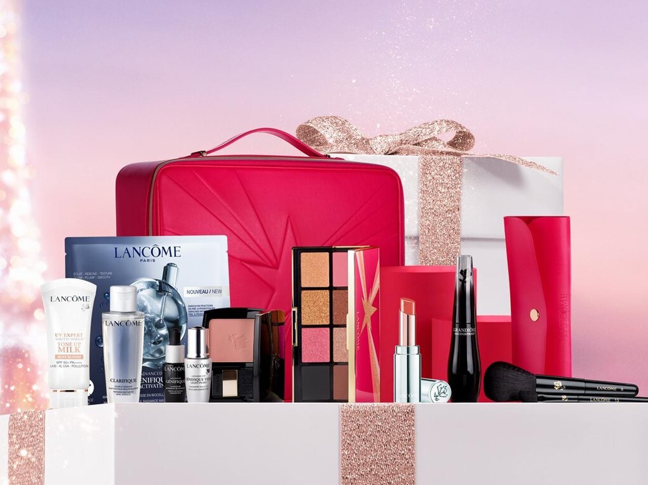 ランコム21年クリスマスコフレ「ビューティーボックス」“星デザイン”限定アイシャドウ＆人気アイテム