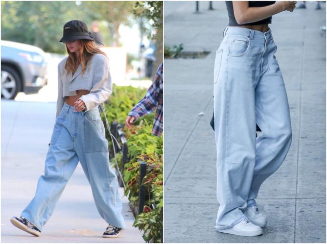 秋トレンド「ルーズストレートデニム」をヘイリー・ビーバーが連日ヘビロテ！