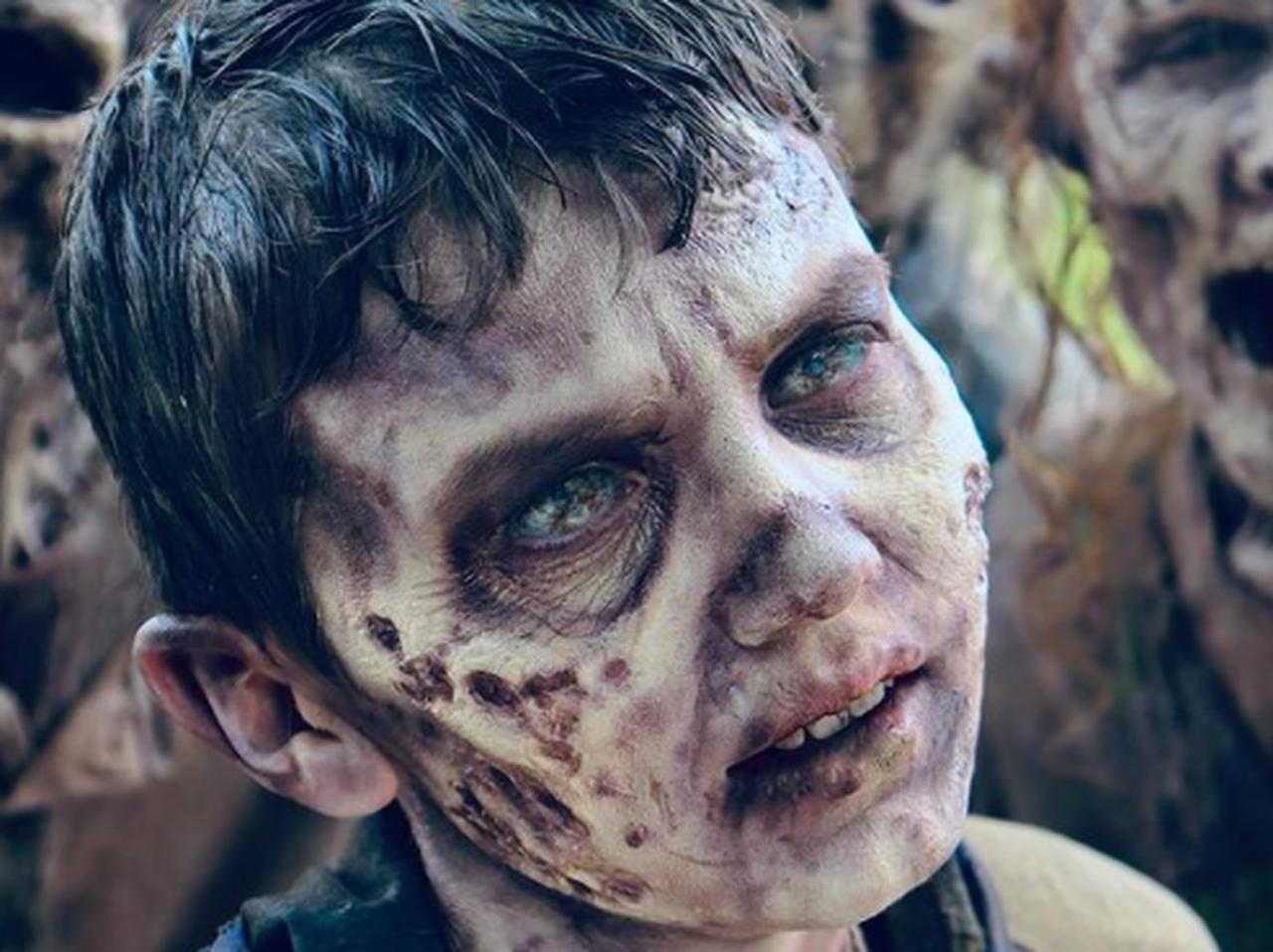 『ウォーキング・デッド』ニーガン役の11歳子供がウォーカー役で出演、演技が上手い!