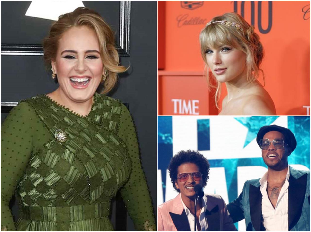 11月は音楽業界が大変なことに！アデル、シルク・ソニック、テイラー、軍配があがるのは？