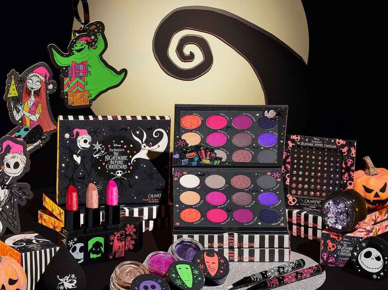 完売確実!『ナイトメアー・ビフォア・クリスマス』の“暗闇で光る”限定コスメが可愛すぎる