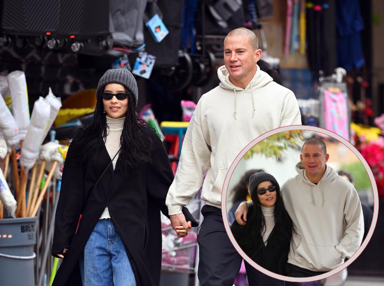 イチャラブ現場で確定! チャニング・テイタムとゾーイ・クラヴィッツが堂々デートで交際を完全公表【写真】