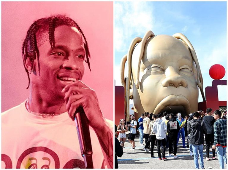 トラヴィス・スコット、ついにナイキのエア・マックスとのコラボをお披露目?主催イベントにて