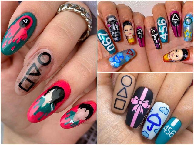 『イカゲーム』のあのモチーフをネイルに！海外のファンが取り入れた「イカゲーム・ネイル」5選