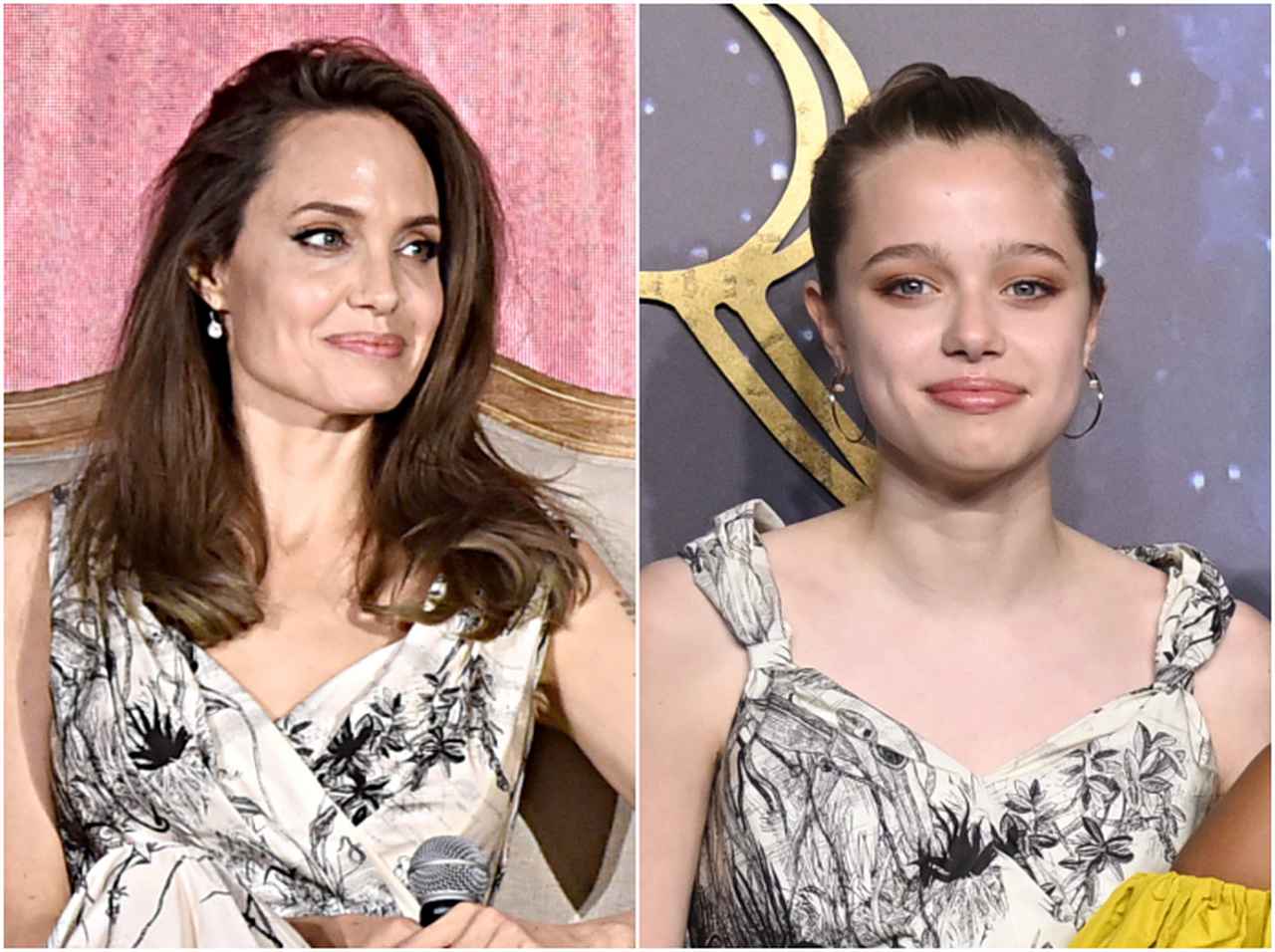 ディオールのお古のドレスをアレンジして着回し！アンジェリーナ・ジョリー娘が着用