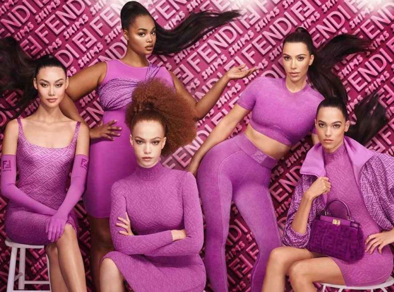 ウワサは本当だった!フェンディとキム・カーダシアンのSKIMSが正式にコラボを発表
