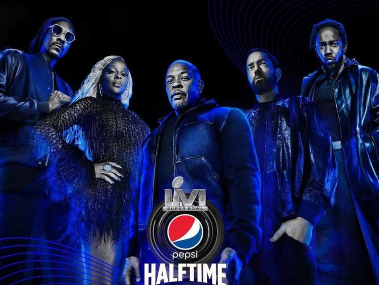 エミネム、スヌープ、ドクター・ドレーなど、2022年のスーパーボウルのハーフタイムショーに