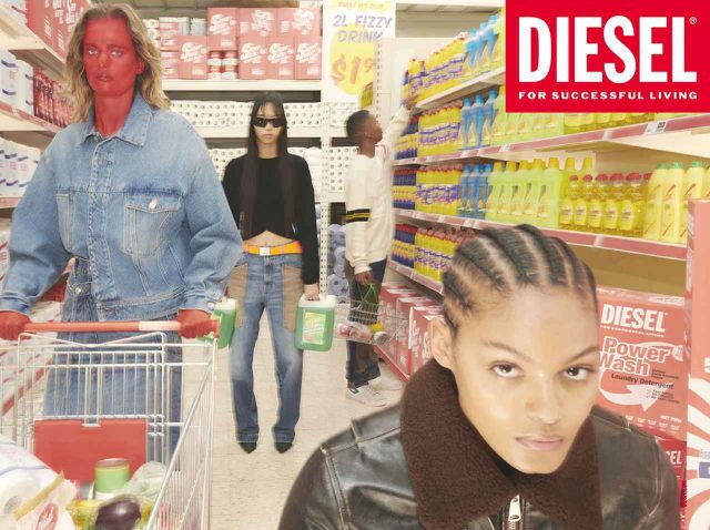 ディーゼル、スーパーが舞台のカラフルポップな2021年秋冬キャンペーンを公開