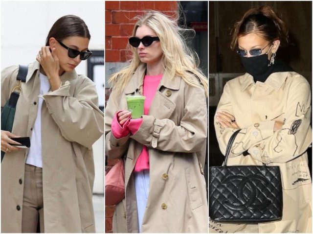 「トレンチコート」今年の旬な着こなし方は？セレブの最新スナップを拝見！