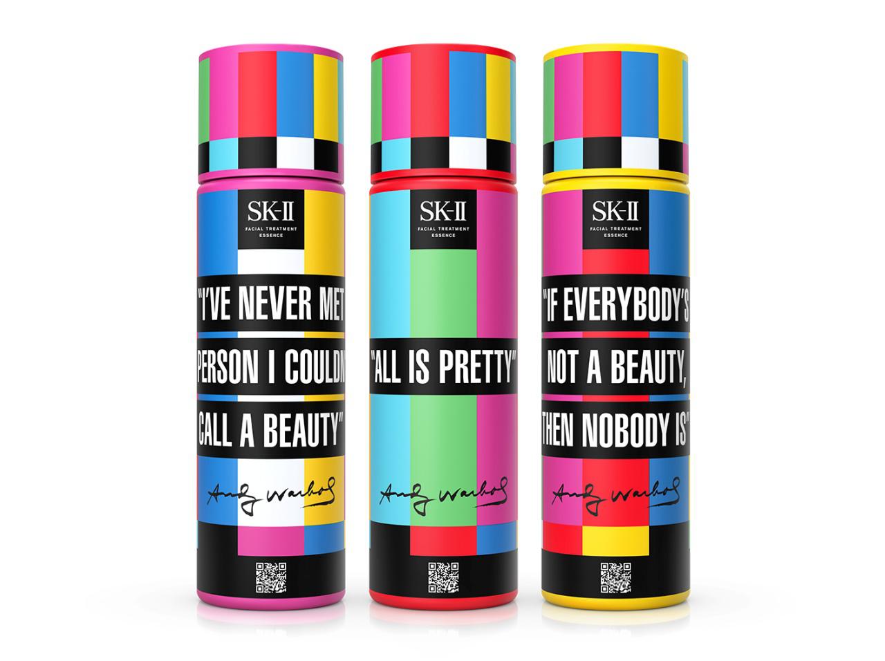 SK-Ⅱとアンディ・ウォーホルがコラボ！ポーチ付き限定コフレが3つのデザインで登場