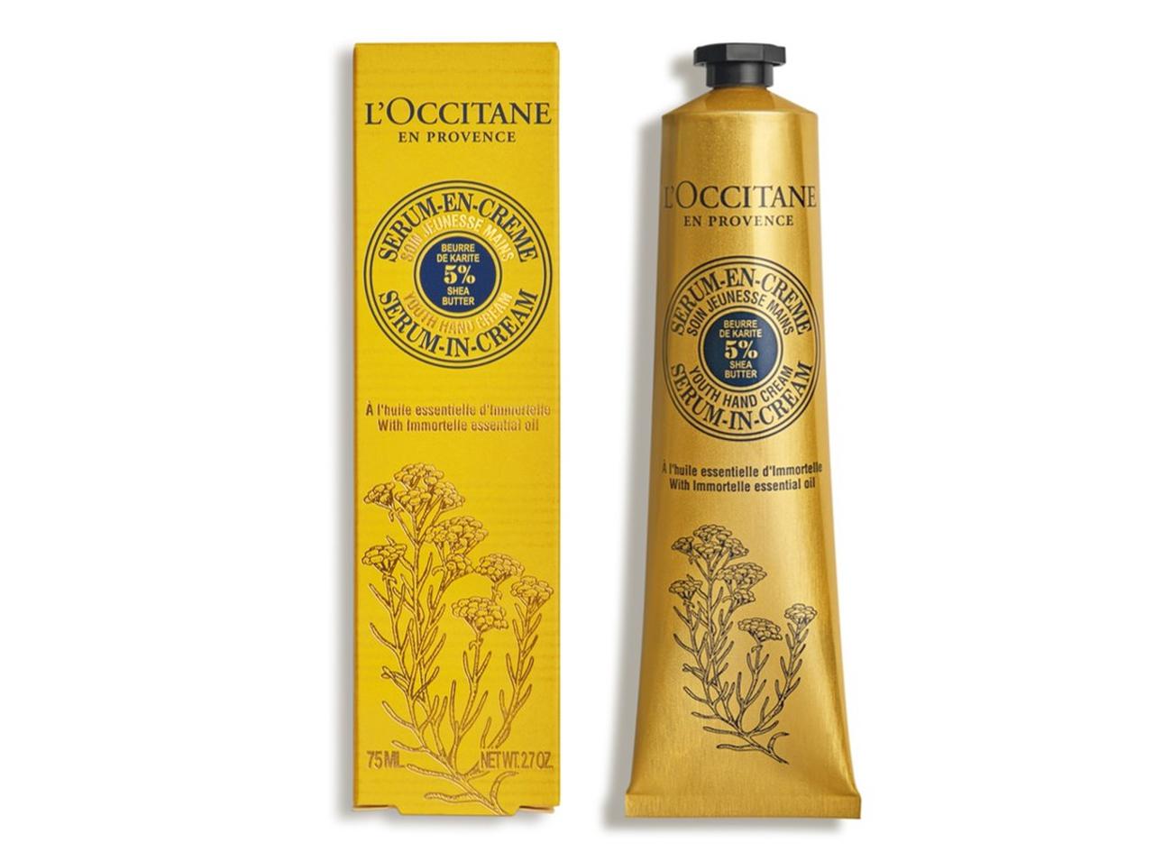 ハンドケアでおなじみのロクシタンから、エイジングケアのためのハンドクリームが登場