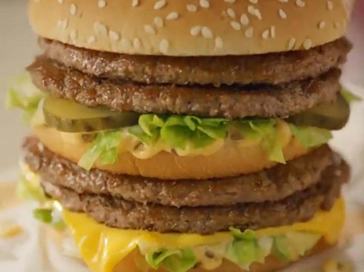 マクドナルド、ダブルビッグマックに関する「チーズの問題」に気づかれてしまう