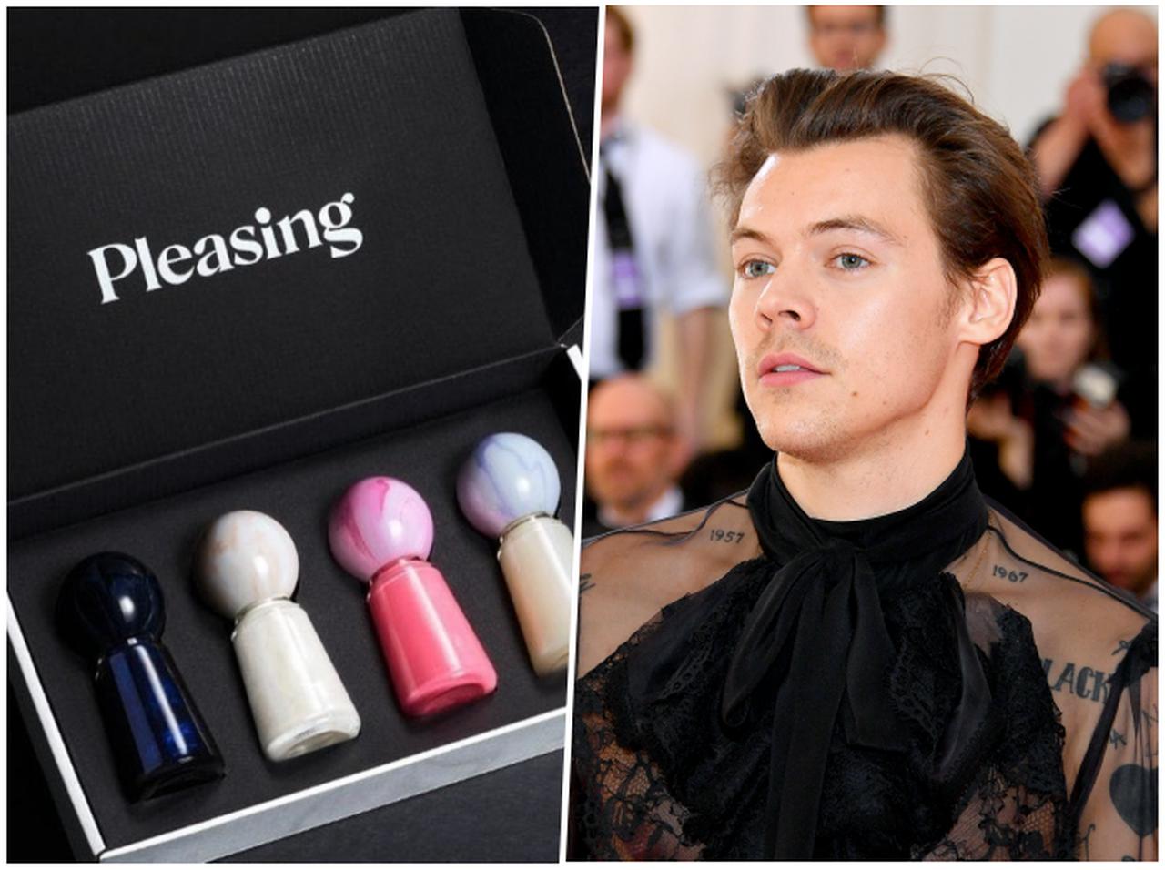 ハリー・スタイルズ、ビューティブランド「Pleasing」がついにお披露目