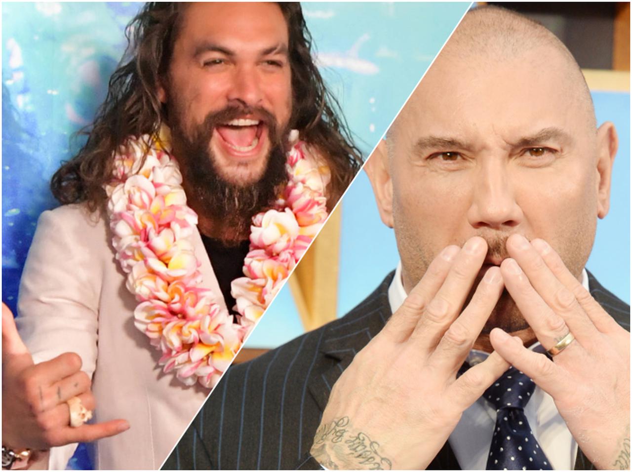 ジェイソン・モモアとデイヴ・バウティスタが“バディもの”で共演したい!と呼びかけ→制作決定