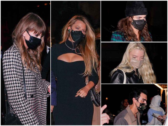 親友ブレイク夫妻に元彼ジョー、カーラ＆アニャまで！テイラー・スウィフトのパーティーに駆けつけたセレブたち【写真】