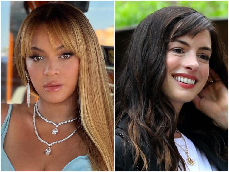 「ななめ前髪」がトレンドに復活！ビヨンセやアン・ハサウェイも夢中の最新ヘアトレンド
