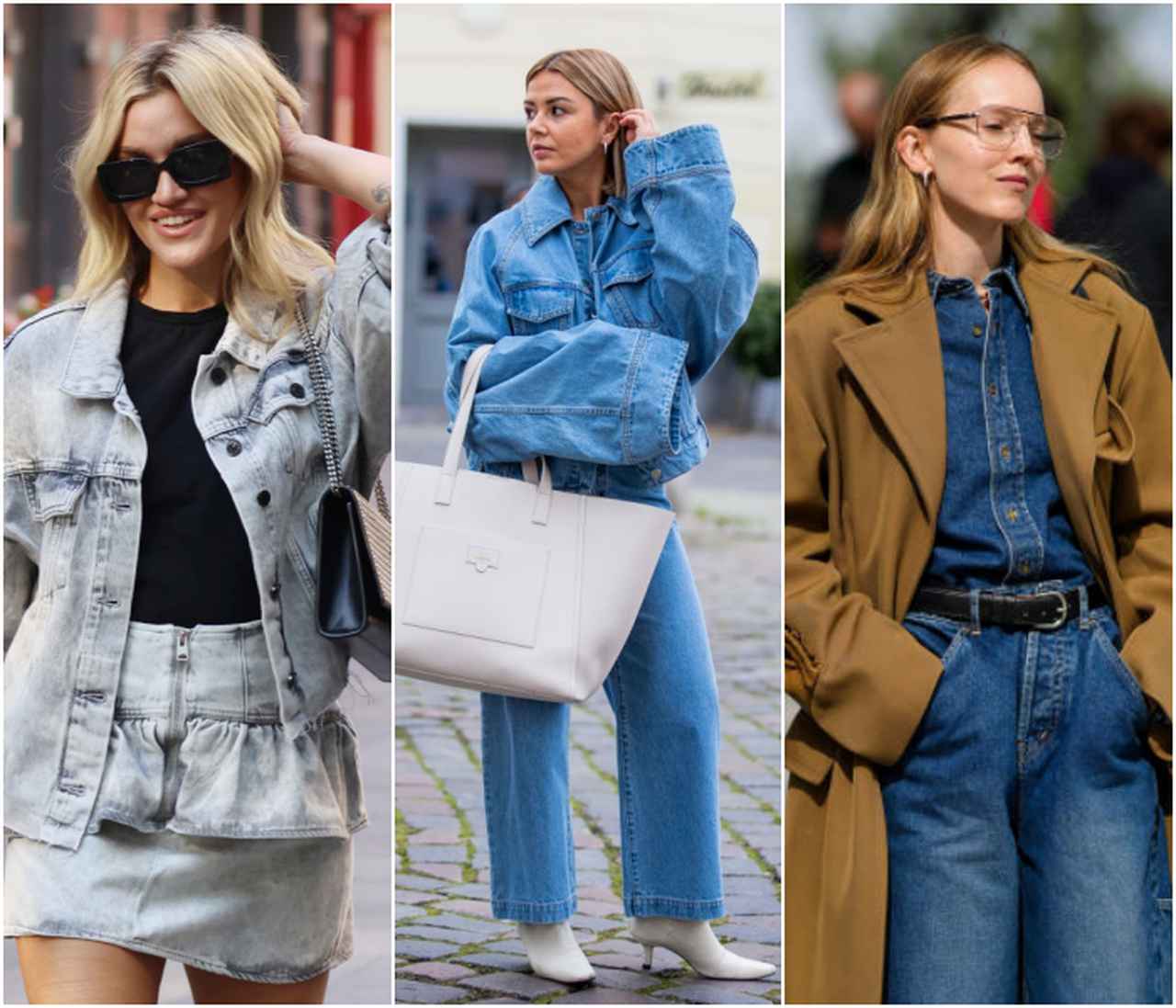 デニムコーデ、今季も「デニムONデニム」が人気の兆し！ファッショニスタのコーデ4選