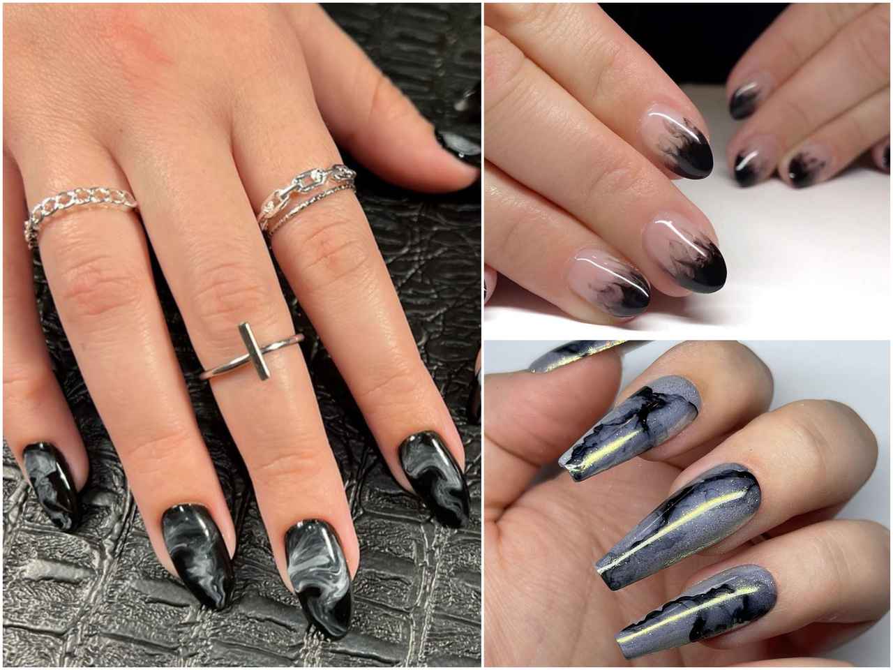 まるで煙みたい?「スモークネイル」がおしゃれすぎると話題に