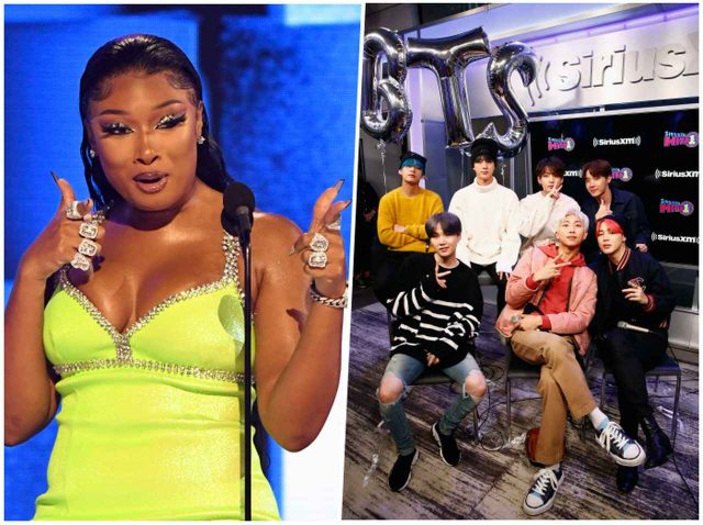 メーガン・ジー・スタリオン、「個人的な事情」でBTSとのパフォーマンスをドタキャン【AMA2021】