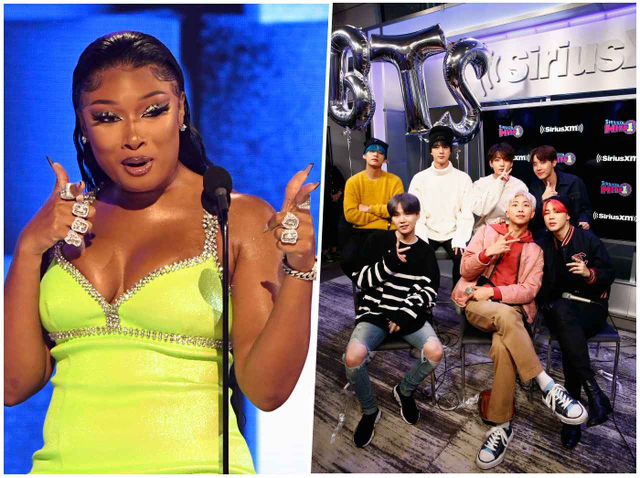 メーガン・ジー・スタリオン、「個人的な事情」でBTSとのパフォーマンスをドタキャン【AMA2021】