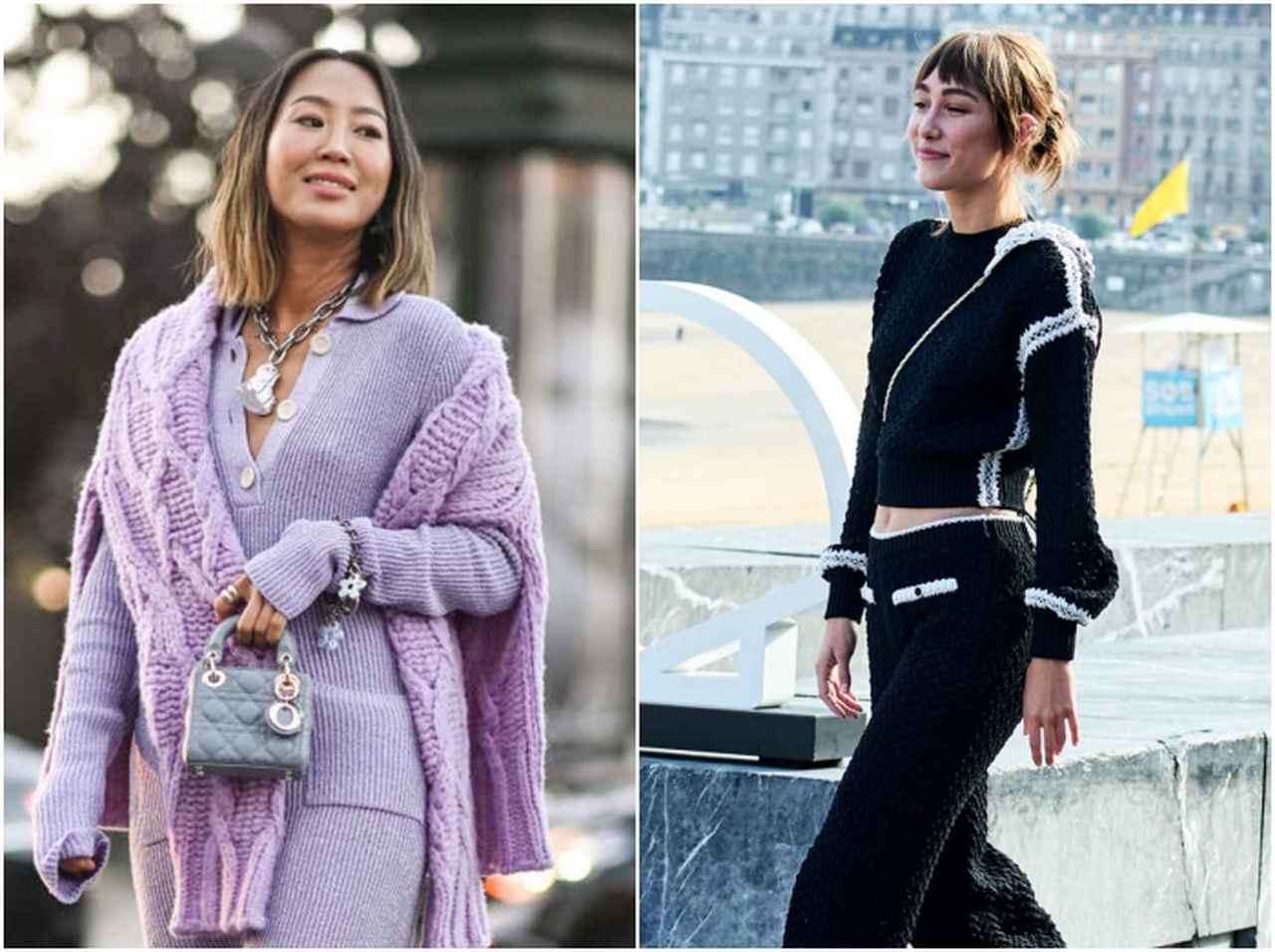 オシャレもきちんと感も叶える「ニットonニット」コーデにトライ!