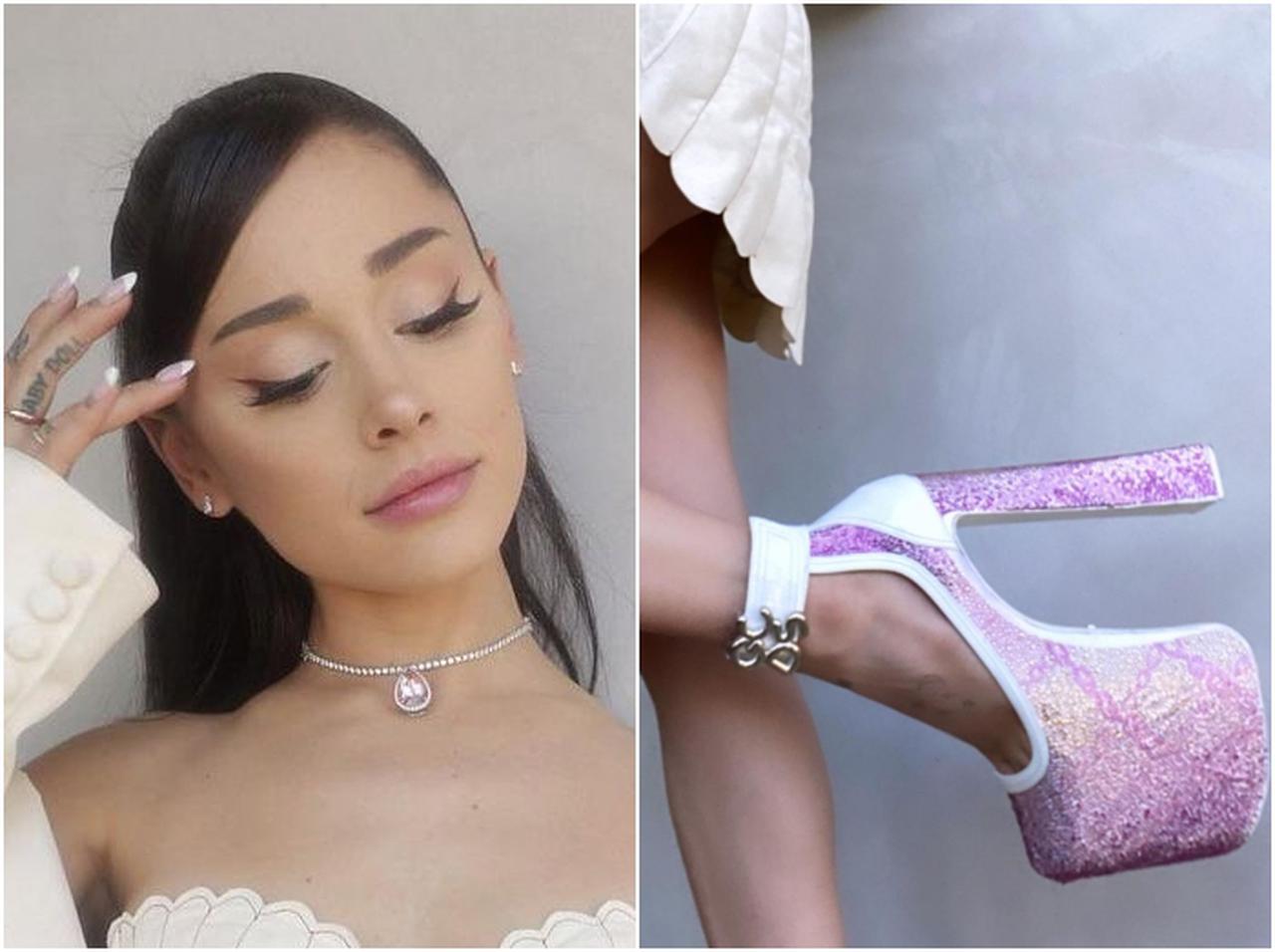 アリアナ・グランデの貝殻ワンピが可愛すぎる!お気に入りシューズブランドも