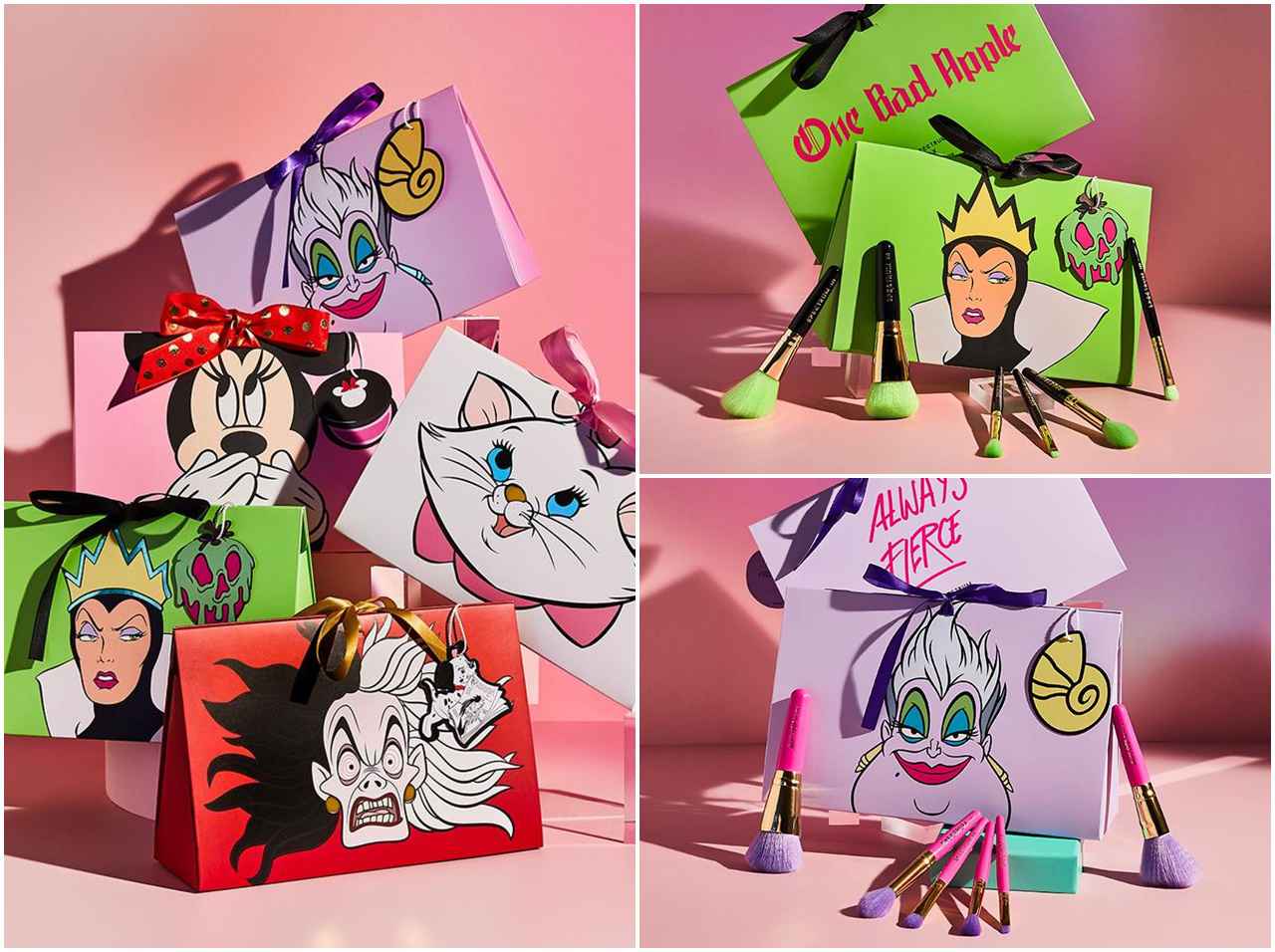 ディズニーのミニーやヴィランがブラシに！ホリデー限定のセットがひと目惚れ級の可愛さ