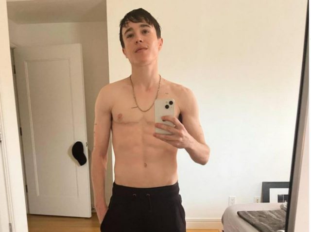 鍛えられてムキムキ！エリオット・ペイジ、上半身裸の写真を自慢したくて取った行動が可愛い