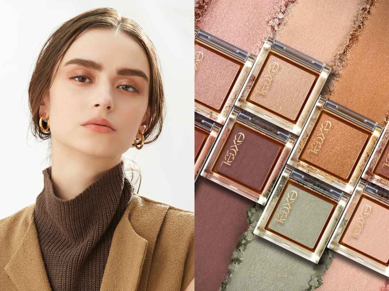 濡れツヤ目元をつくる!エクセルの人気アイシャドウから新色&新タイプ「グロッシー」が登場