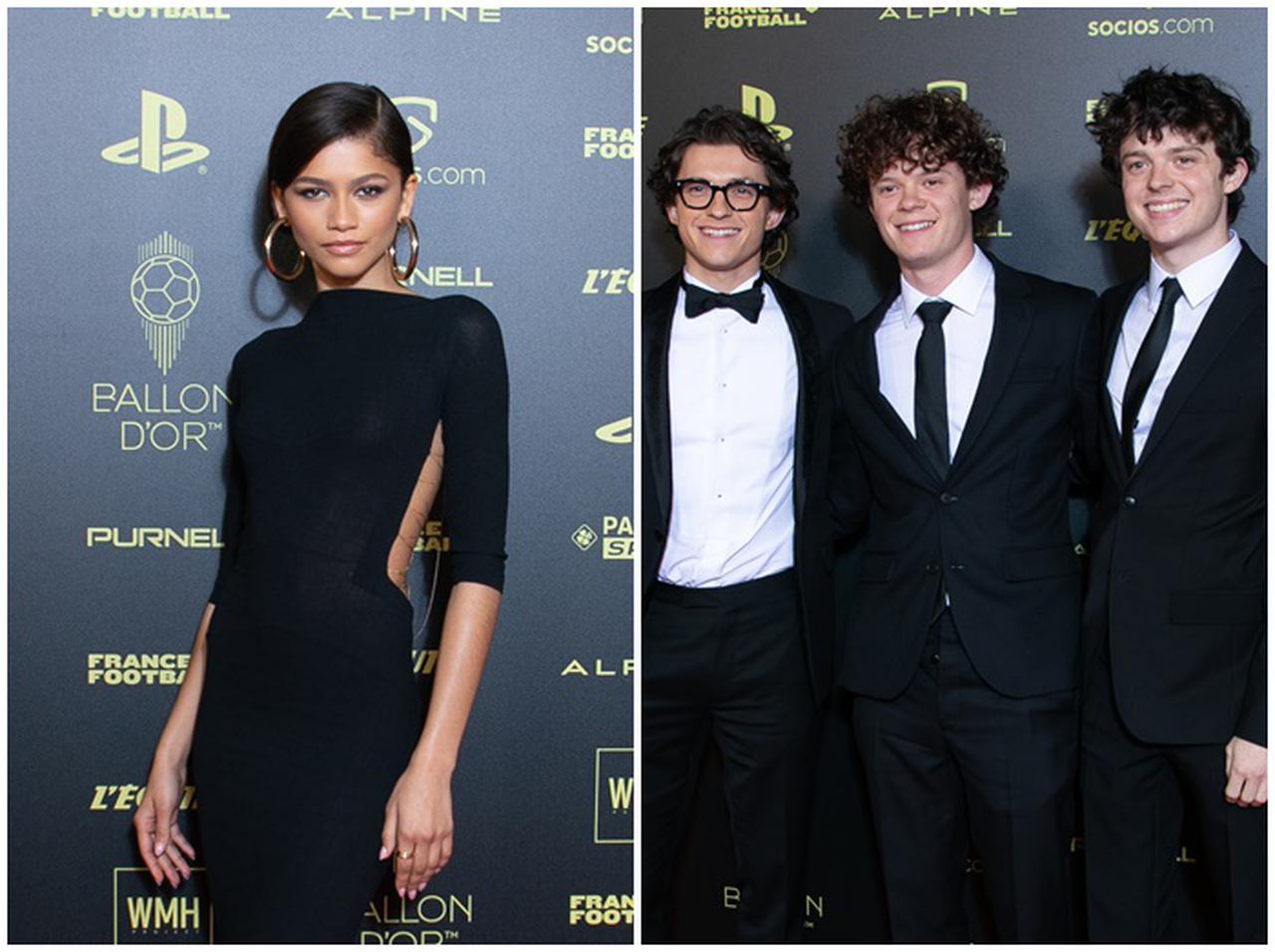 トムの兄弟も一緒!トム・ホランドとゼンデイヤがバロンドール授賞式に登場