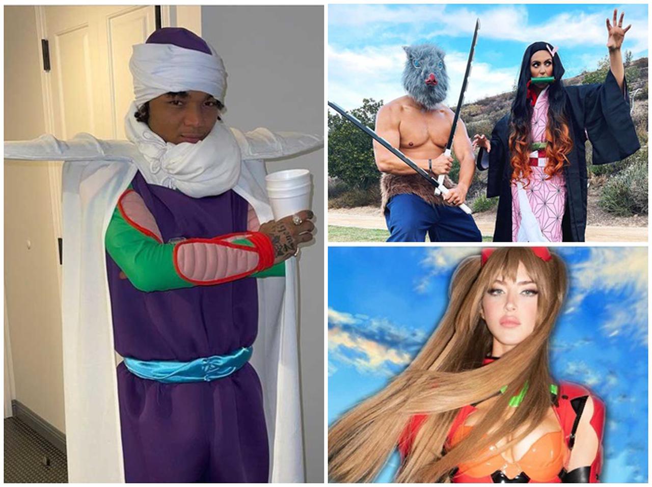 『ドラゴンボール』に『千と千尋の神隠し』、セレブが選んだ日本のアニメの仮装