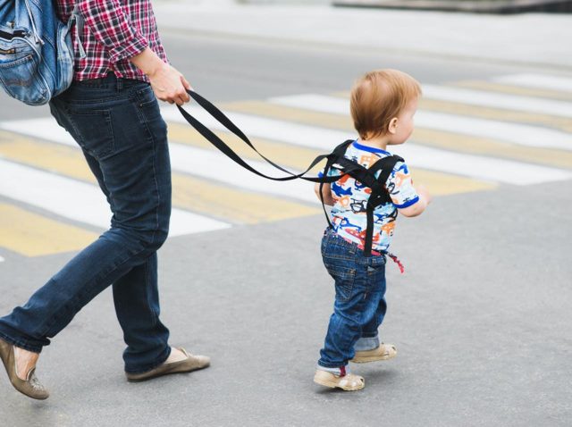 「子供用ハーネス」の使用を批判するのは『マミー・シェイミング』、セレブも標的に