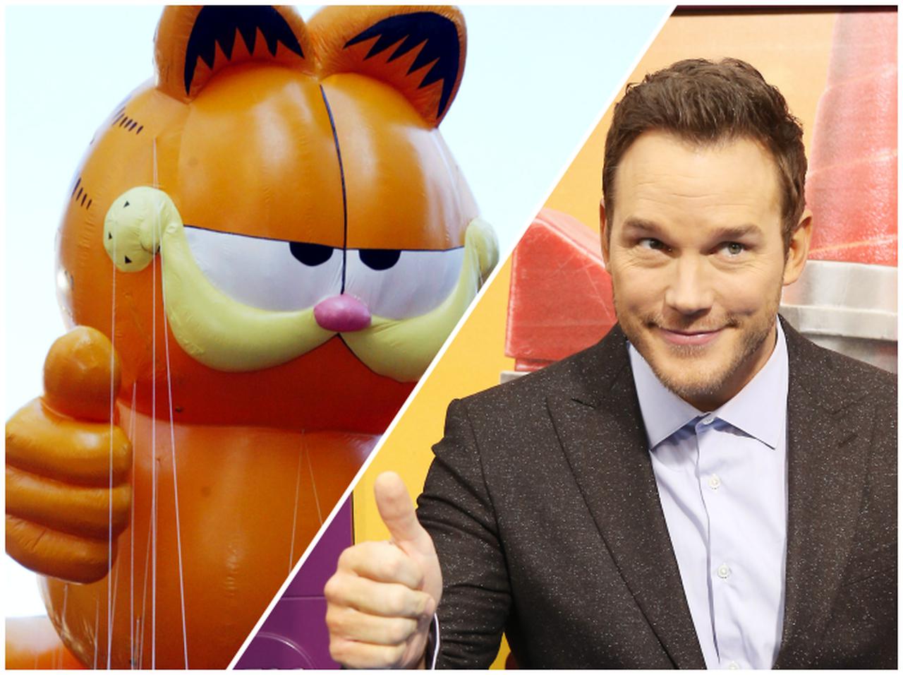 クリス・プラット、マリオに続いて今度は「ガーフィールドの声」に大抜擢