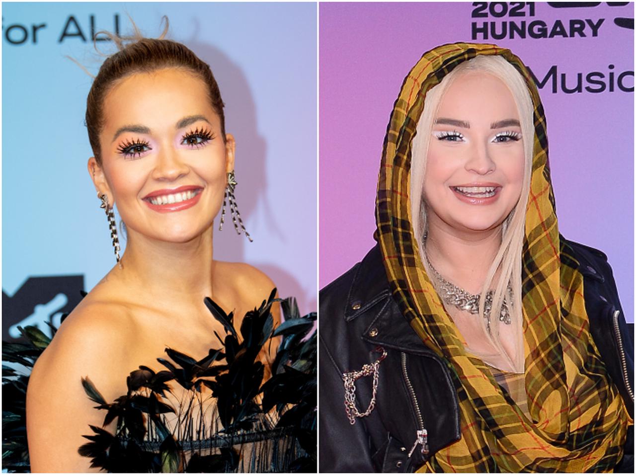 個性派セレブのドレスが丸被り！リタ・オラとキム・ペトラスの着こなしの違いとは？