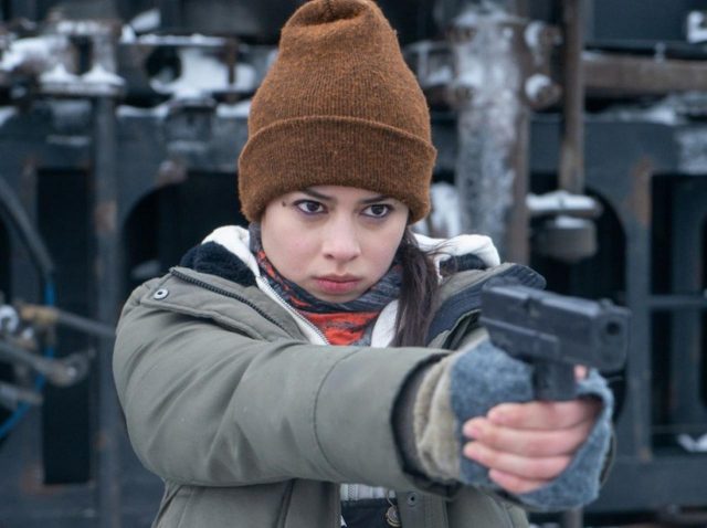 アンバー・ミッドサンダー、役の参考にしたのはあの社会派シンガー！リーアム・ニーソン主演『アイス・ロード』