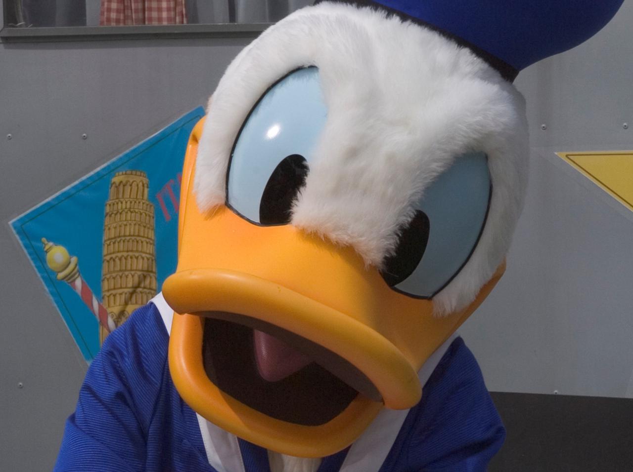 ディズニーランドでドナルドが「出られなくなってしまった場所」が…、不謹慎だけど笑ってしまう