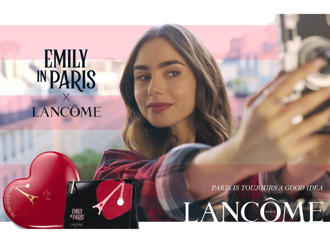 『エミリー、パリへ行く』とランコムが夢のコラボ！限定アイパレットが可愛すぎて完売必至
