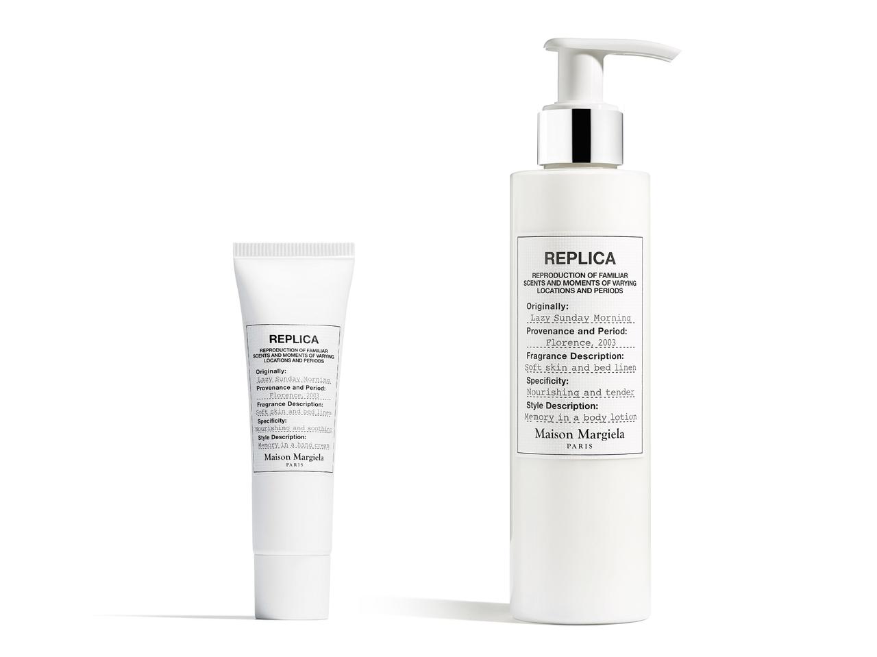 メゾン マルジェラ「レプリカ」フレグランス“人気No.1”の香り「レイジーサンデー モーニング」が初のボディーケアアイテムになって登場