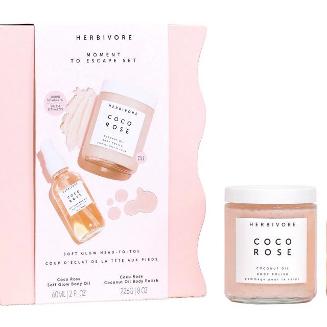 ココナッツ＆ローズの香りに包まれるバスタイムを！HERBIVORE BOTANICALSから限定キットが登場