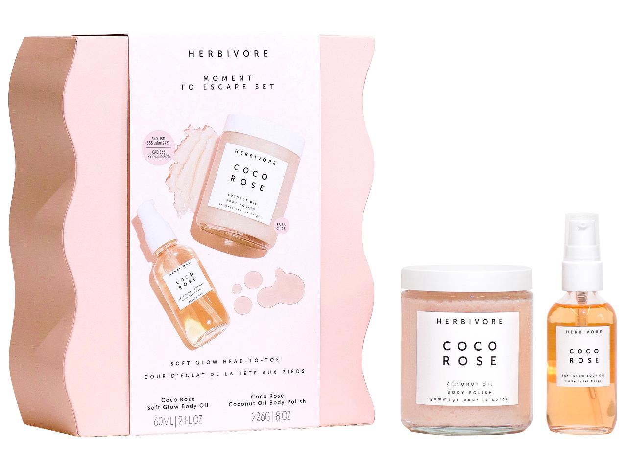 ココナッツ&ローズの香りに包まれるバスタイムを!HERBIVORE BOTANICALSから限定キットが登場