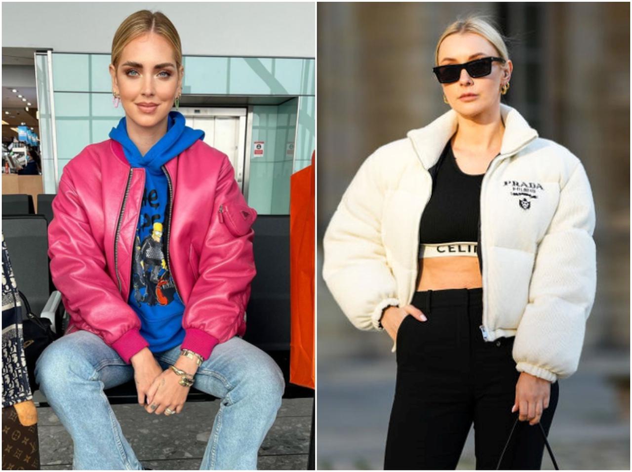 プラダのダウンジャケットがファッショニスタの間でブーム到来!