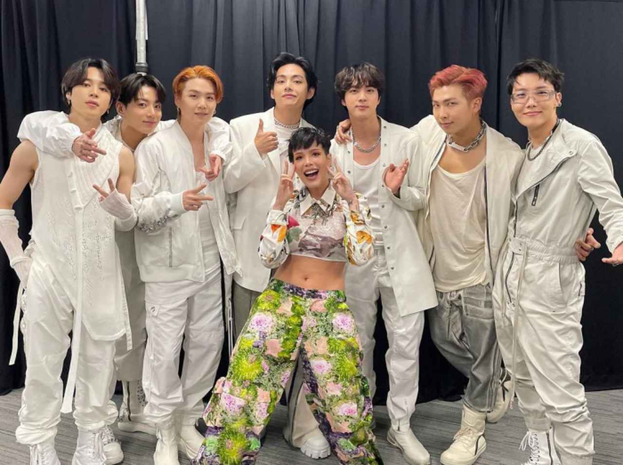 BTSと久々に再会したホールジー、メンバーの『呼び方』に仲の良さが滲み出てる