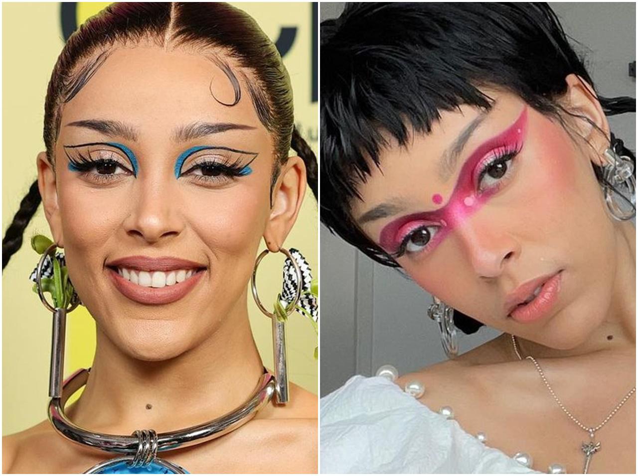 アイメイクの個性が半端ない！ドージャ・キャットの独創的で楽しいアイメイク5選